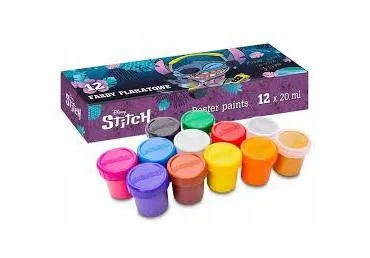 Guašš STITCH 12 värvix20ml