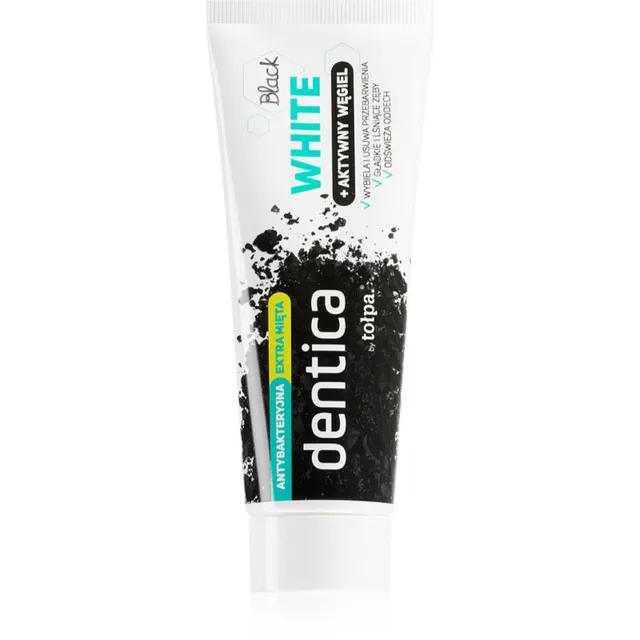 Tołpa Dentica Black White Valgendav hambapasta aktiivsöega 75 ml