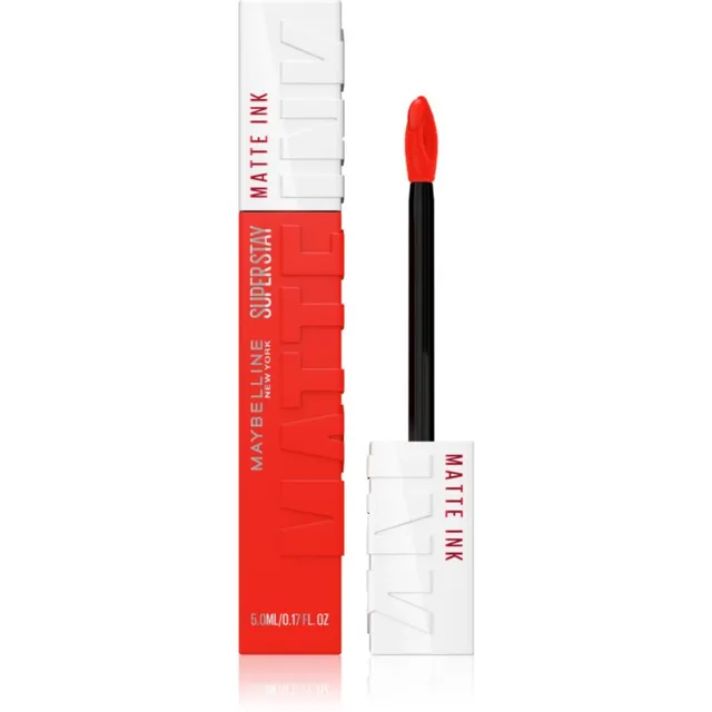 MAYBELLINE NEW YORK SuperStay Matte Ink Vedel matt huulepulk pikaajalise mõjuga varjund 320 Individualist 5 ml