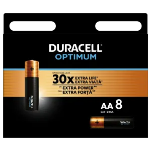Duracell Optimum patarei AA 8tk
