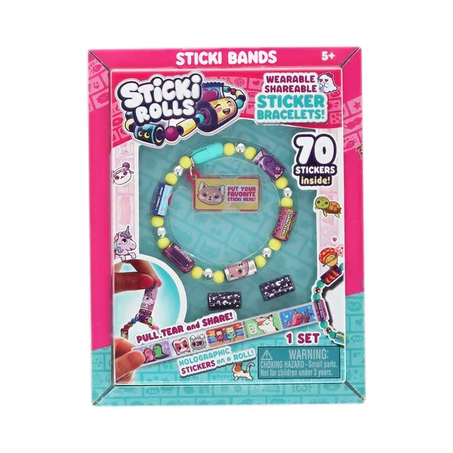 Üksikpakk Sticki Rolls Sticki Band, ast 6, STICKI ROLLS, 1 tk