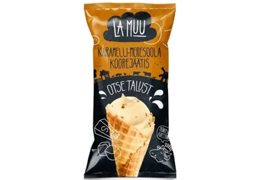 Jäätis karam-meresool. LA MUU, 80g