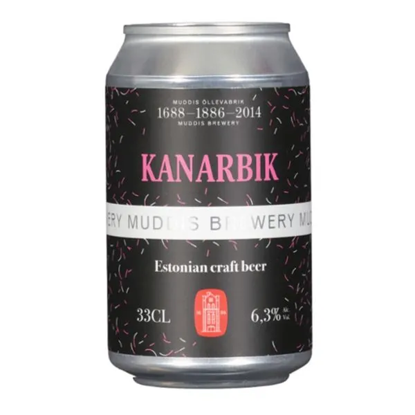 Kanarbik tume õlu alk.6.3% vol 330ml Eesti