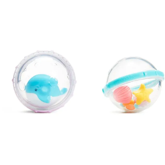 Munchkin Float & Play Bubbles veemänguasi 4 m+ 2 tk