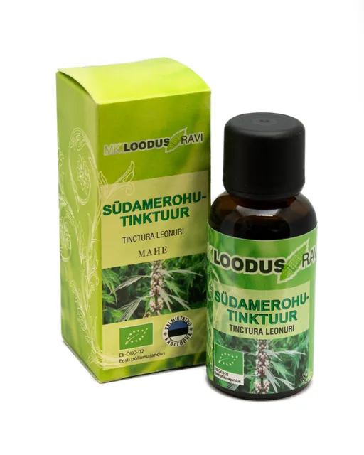 SÜDAMEROHUTINKTUUR ÖKO 30ML