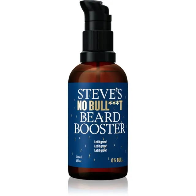 Steve's No Bull***t Beard Booster Habeme kasvatamise hooldus 30 ml