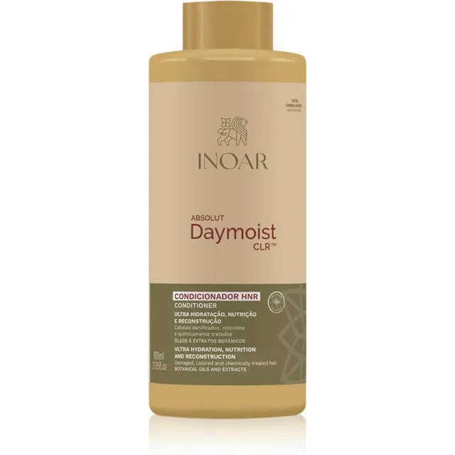 INOAR Absolut Daymoist Conditioner Niisutav palsam kahjustatud, keemiliselt töödeldud juustele 800 ml