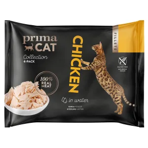 Eine kassile kana vees, PRIMACAT DELUXE, 4x50 g