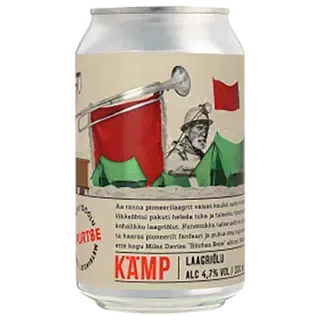 Õlu Lager Kämp, PURTSE, 330 ml