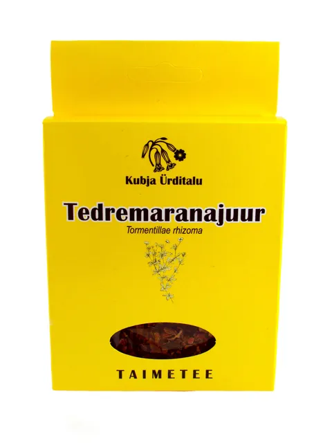 KUBJA TEDREMARANAJUUR (TORMENTILLAE RHIZOMA) 30G (KARP)