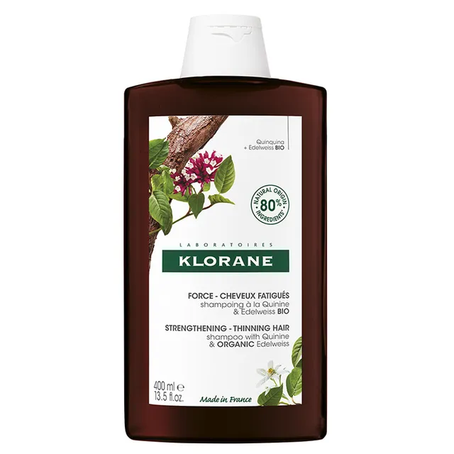 KLORANE Shampoo With Quinine And Organic Edelweiss 400ml