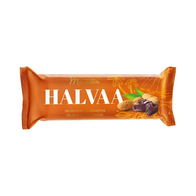 Halvaa rummi ja rosinatega, MARMITON, 200g