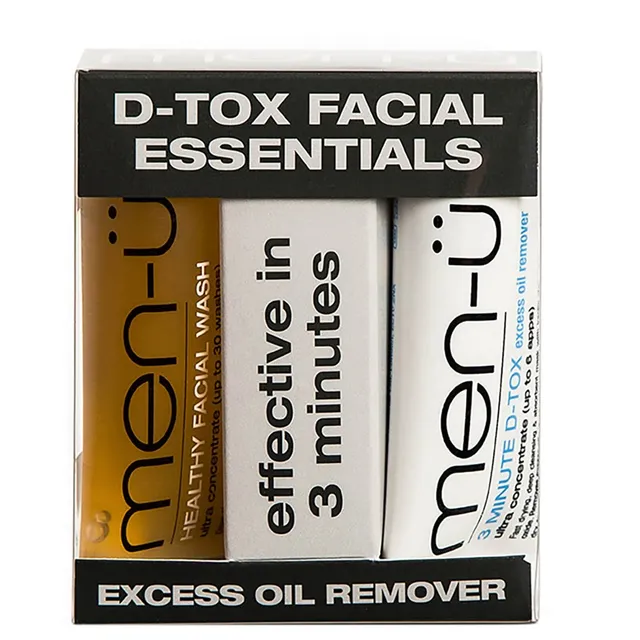 MEN-Ü D-Tox Facial Essentials Duo komplekt
