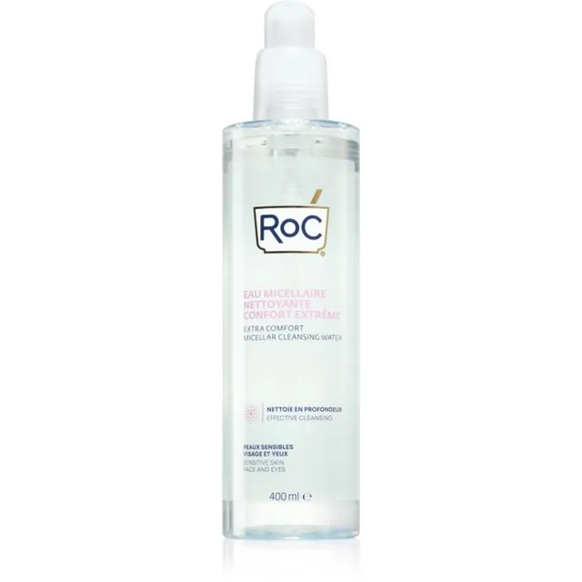 RoC Extra Comfort Micellar Cleansing Water Pinguldav mitsellaarvesi tundlikule nahale 400 ml