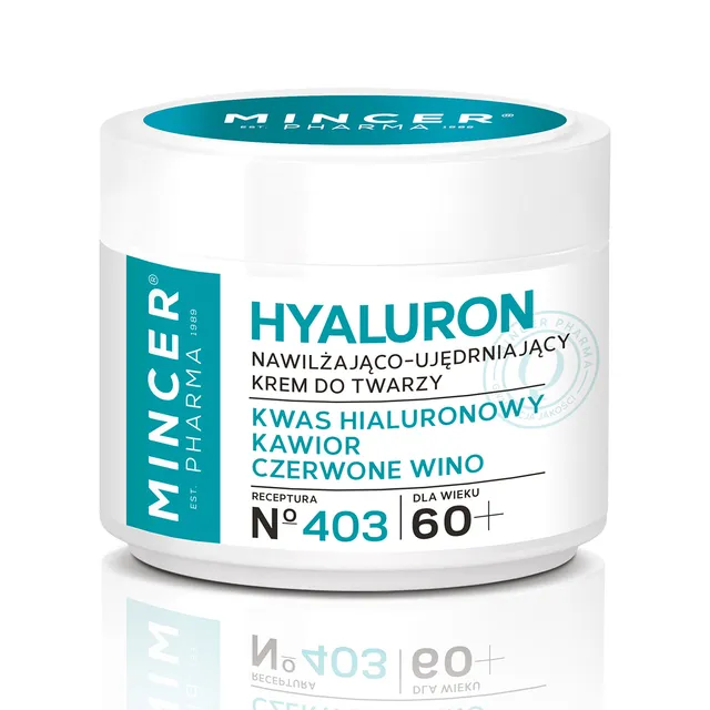 MINCER PHARMA NÄOKREEM HÜALUROONHAPPEGA 60+ 50ML