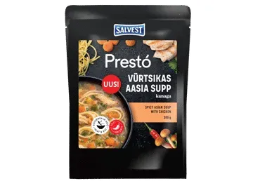 Vürtsikas Aasia supp kanaga, PRESTO, 300 g