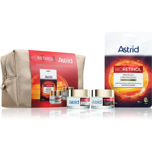 Astrid Bioretinol Kinkekomplekt pinguldava toimega