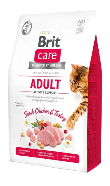 Brit Care Adult Activity Support kassi kuivtoit, 400 g