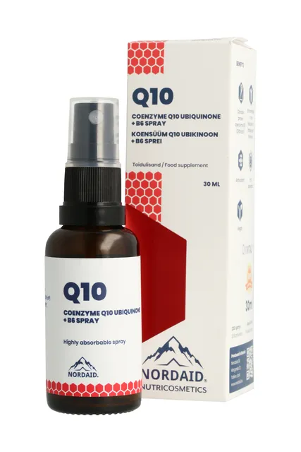 Nordaid Q10 Ubikinoon sprei 30 ml