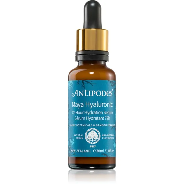 Antipodes Maya Hyaluronic 72-Hour Hydration Serum Intensiivne niisutav nahaseerum 30 ml