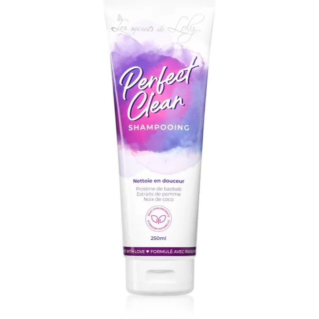 Les Secrets De Loly Perfect Clean Šampoon lainelistele ja lokkis juustele 250 ml