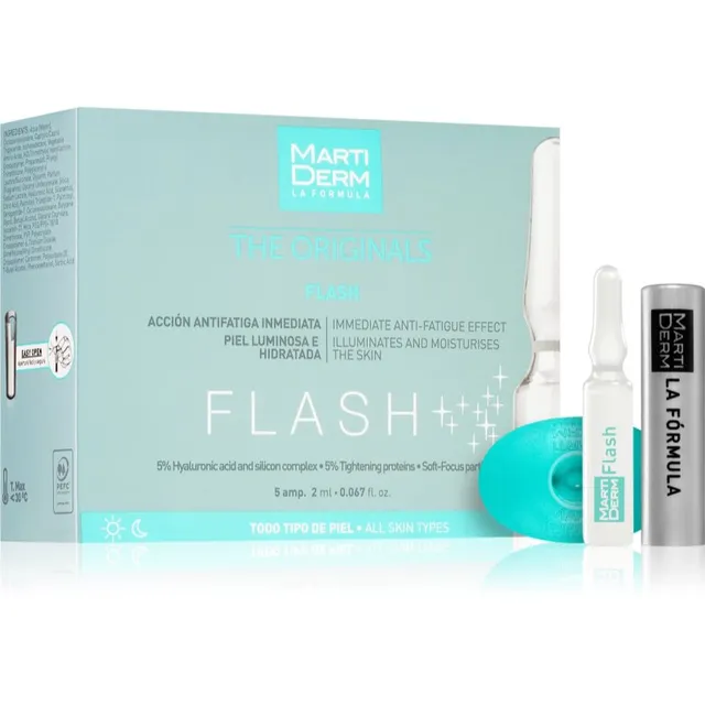 MartiDerm The Originals Flash Kontsentreeritud hooldus ampullides 5x2 ml