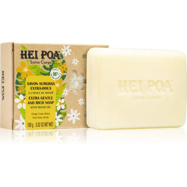 Hei Poa Tahiti Monoi Oil Looduslik seep 100 g