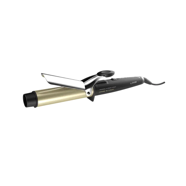 GA.MA Hair Curling Iron Dual Plates on-off