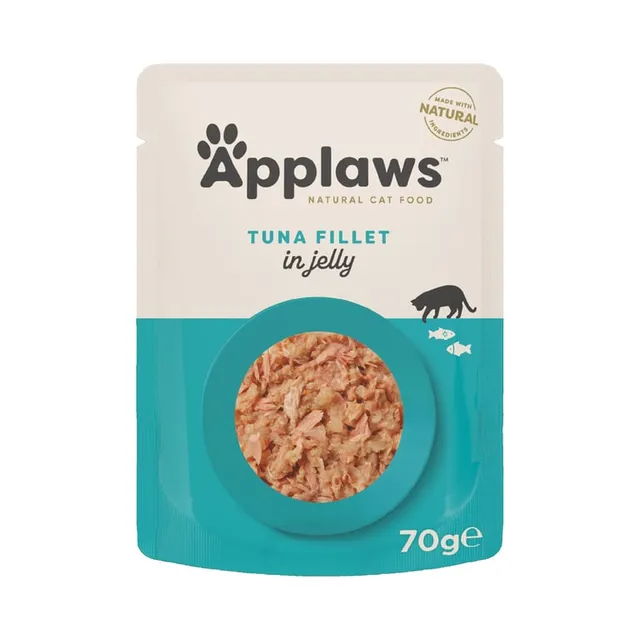 Applaws kassi einekotike, tuunikalafilee želees, 70 g