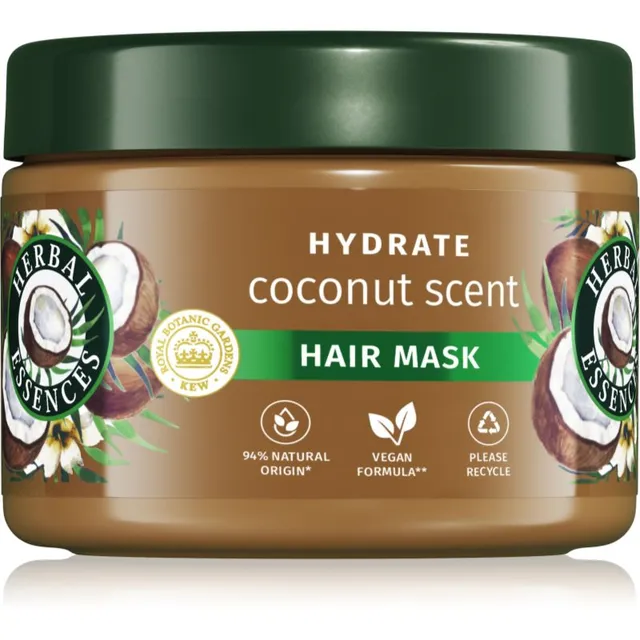 Herbal Essences Coconut Scent Hydrate Juuksemask toitva ja niisutava toimega 300 ml