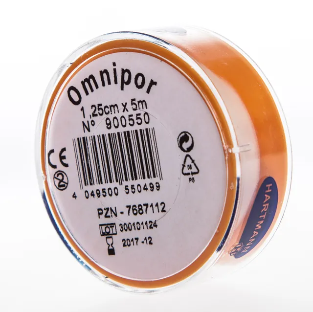 OMNIPOR RULLPLAASTER 1,25CMX5M (PABERIST)