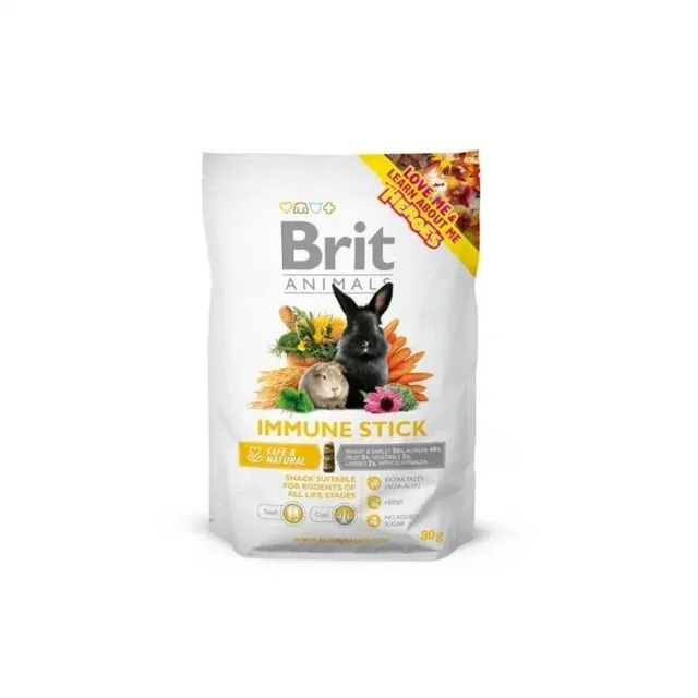 Brit Animals Immune maiusepulk närilistele, 80 g