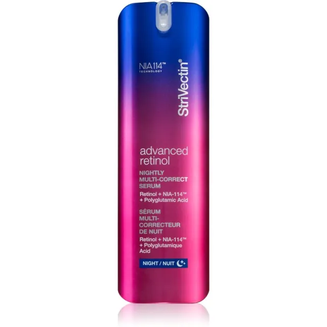 StriVectin Advanced Retinol Nightly Multi-Correct Serum Elavdav a taastav öökreem retinooliga 30 ml