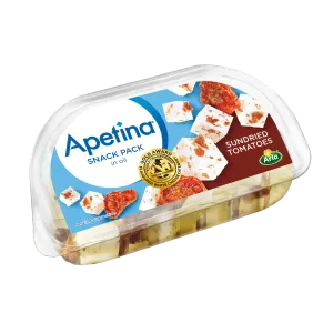 Valge juust päikesekuivatatud tomatitega, APETINA, 100 g