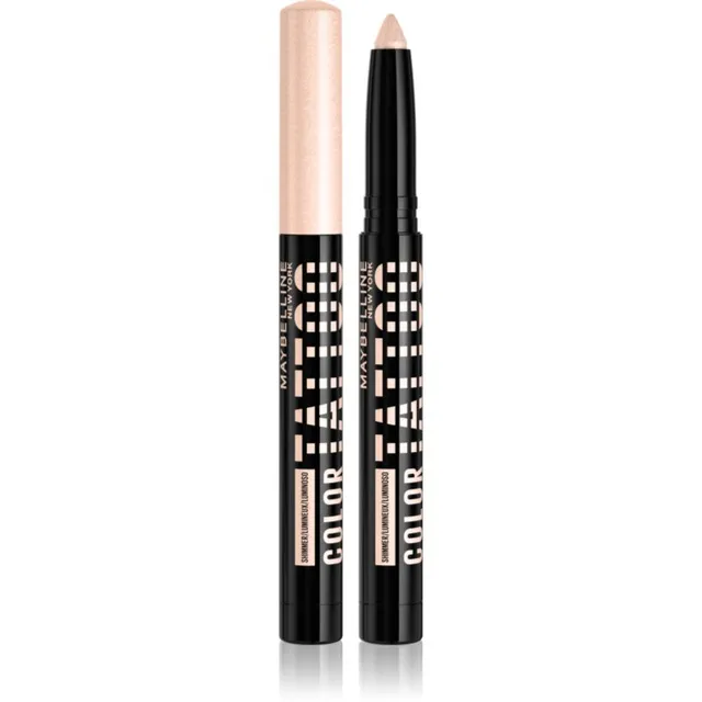 MAYBELLINE NEW YORK Color Tattoo 24 HR Lauvärv ja silmapliiats varjund 10 I am Shining 1.4 g