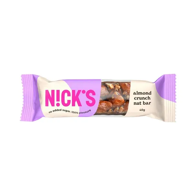 Pähklibatoon krõbe mandel, NICKS, 40 g