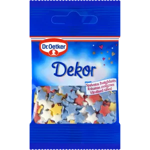 Dr.Oetker Tordikaunistused10g värv.tähed