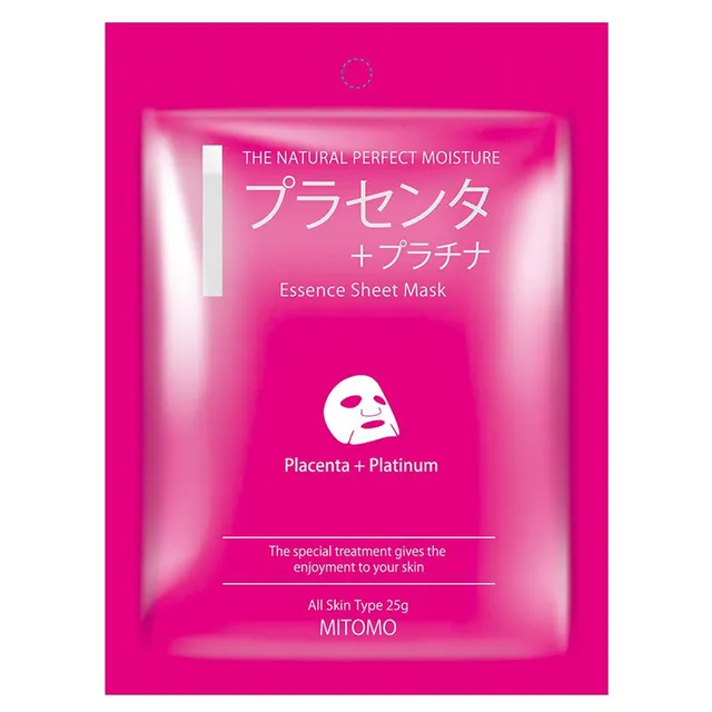 MITOMO Placenta & Platinum Essence Mask 25g