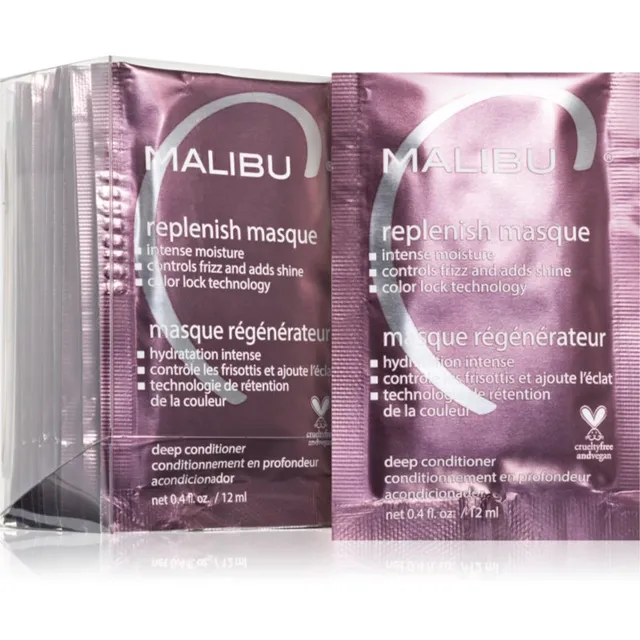 Malibu C Replenish Masque Taastav mask juustele 12x12 ml
