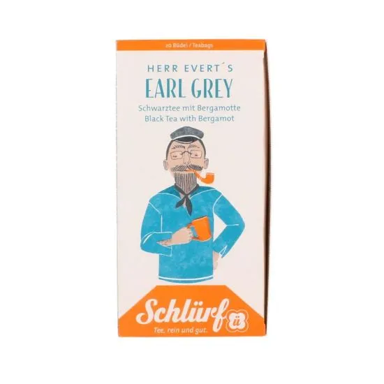 Schlürf ECO Everti Earl Grey must pakitee bergamotiga 20tk