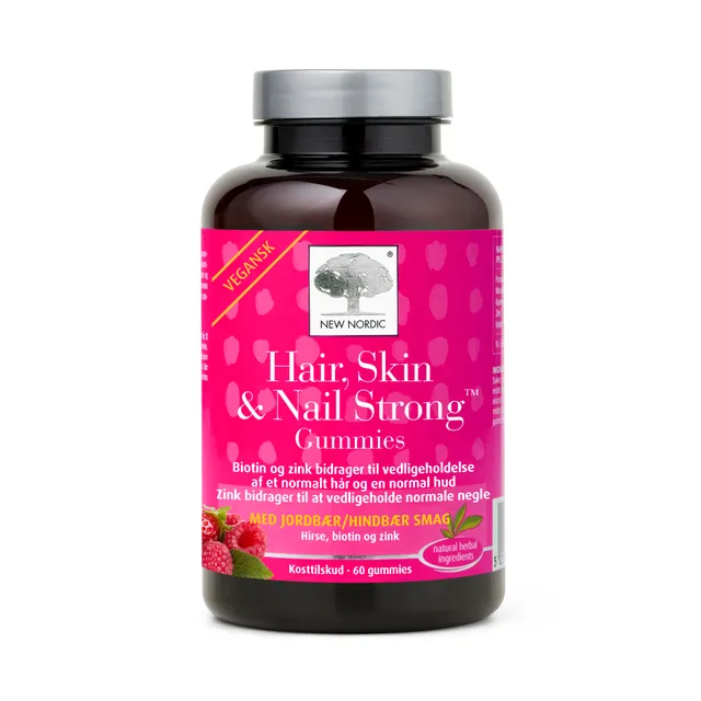 New Nordic Hair, Skin & Nail Strong Gummies kummikommid N60