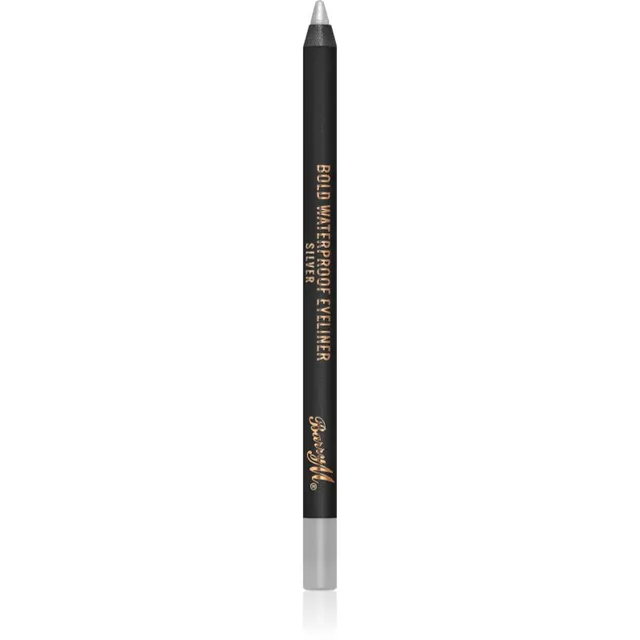 Barry M Bold Waterproof Eyeliner Veekindel silmapliiats varjund Silver 1,2 g