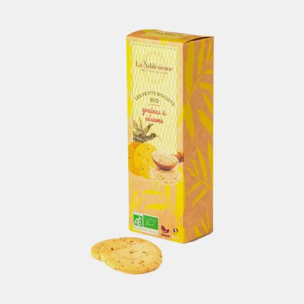Mahedad liivaküpsised seesamiseemnetega 110g