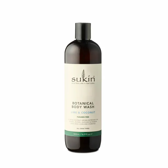 Sukin Lime And Coconut Shower Gel