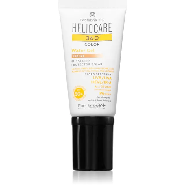 Heliocare 360° Kaitsev toonitud geel SPF 50+ varjund Bronze 50 ml