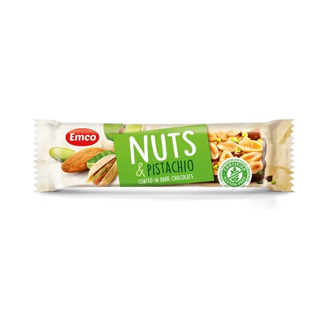 Gluteenivaba pähklibatoon pähkli ja pistaatsiapähkli, EMCO, 35 g