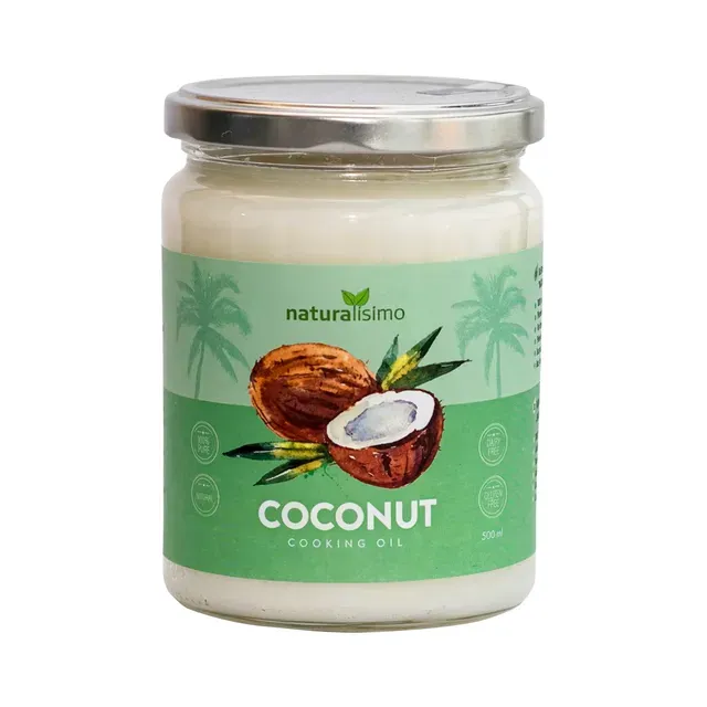 Kookosõli rafineeritudd, NATURALISIMO, 500 ml