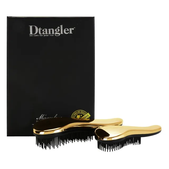 Dtangler Miraculous komplekt kammimise kergendamiseks Gold