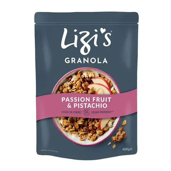 Granola passionivilja ja pistaatsiapähklitega PASSION FRUIT & PISTACHIO