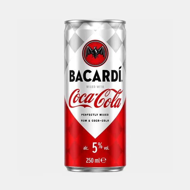 Bacardi & Coca Cola muu alkohoolne jook alk. 5.0 %vol 250ml Belgia